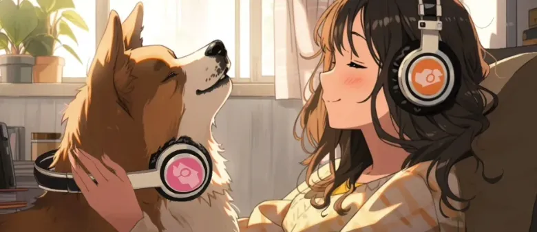 日本初创公司推出让狗听AI慢节奏音乐减轻压力的付费服务-森哥资源库